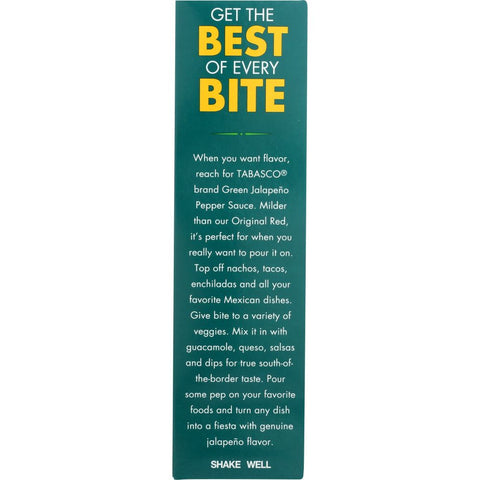 TABASCO: Sauce Pepper Jalapeno, 5 oz