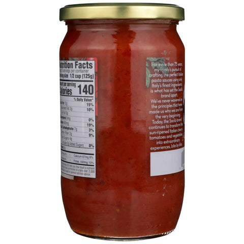 SACLA: Whole Cherry Tomatoes Arrabbiata Pasta Sauce, 24 oz