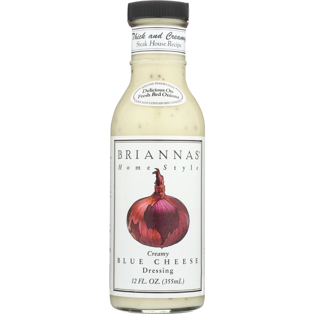 BRIANNAS: Home Style Blue Cheese Dressing , 12 oz