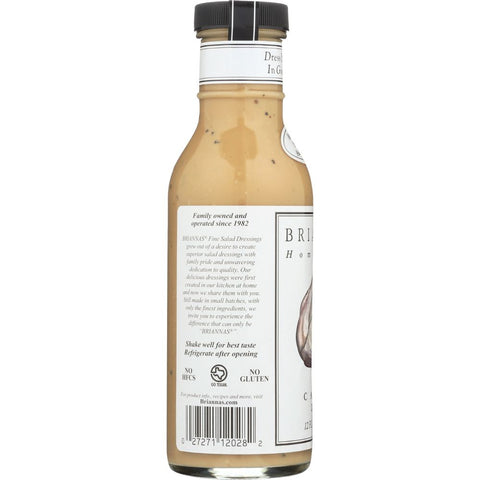 BRIANNAS: Homestyle Asiago Caesar Dressing, 12 oz