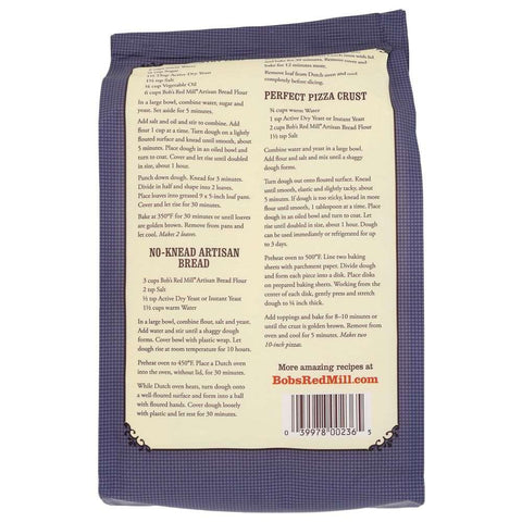 BOB'S RED MILL: Unbleached Enriched Artisan Bread Flour, 5 lb