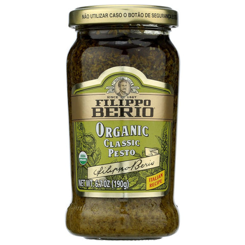 FILIPPO BERIO: Organic Classic Pesto, 6.7 oz