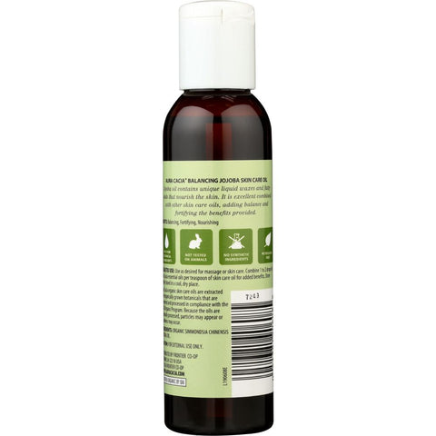 AURA CACIA: Organic Jojoba Skin Care Oil, 4 oz