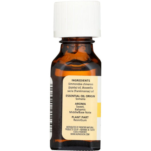 AURA CACIA: Precious Essential Oil Frankincense Jojoba, 0.5 oz