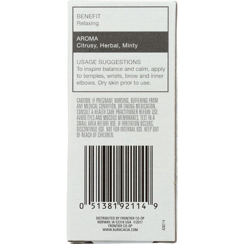 AURA CACIA: Oil Essential Roll Chill Pill, 0.31 oz