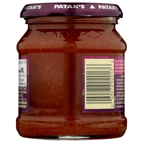 PATAK'S:  Major Grey Chutney Mango Preserve with Ginger, 12 oz
