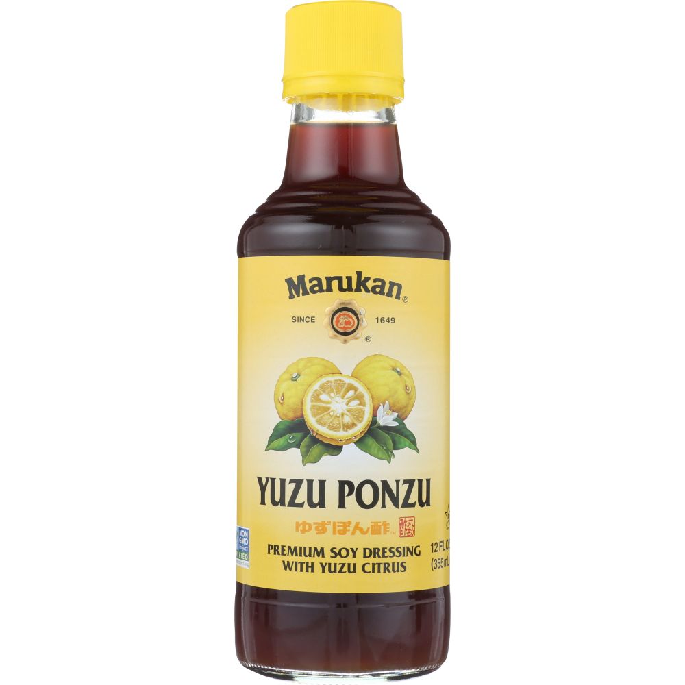 MARUKAN: Yuzu Ponzu Premium Soy  Dressing, 12 fo