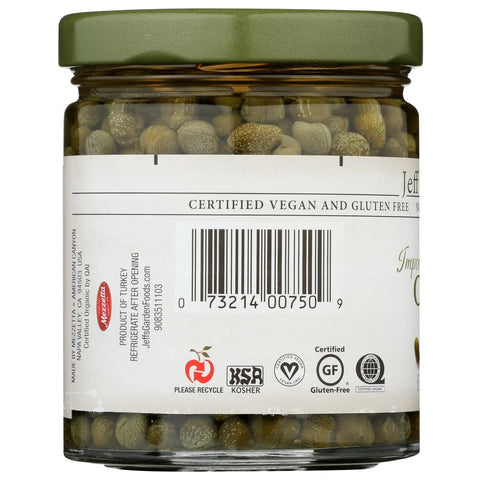JEFF'S NATURALS: Imported Non Pareil Capers, 6 oz