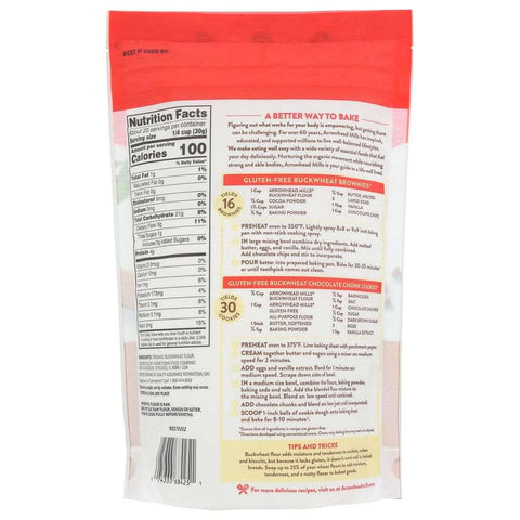 ARROWHEAD MILLS: Organic Buckwheat Flour, 22 oz