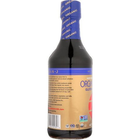 SAN-J: Organic Gluten Free Soy Sauce Tamari, 20 oz