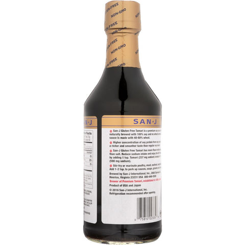 SAN-J: Reduce Sodium Tamari Soy Sauce, 20 oz