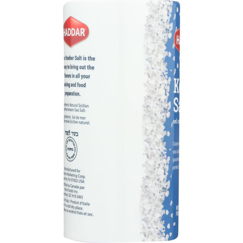 HADDAR: Kosher Salt, 16 oz