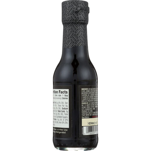 LEE KUM KEE: Panda Brand Mushroom Flavored Dark Soy Sauce, 5.1 oz