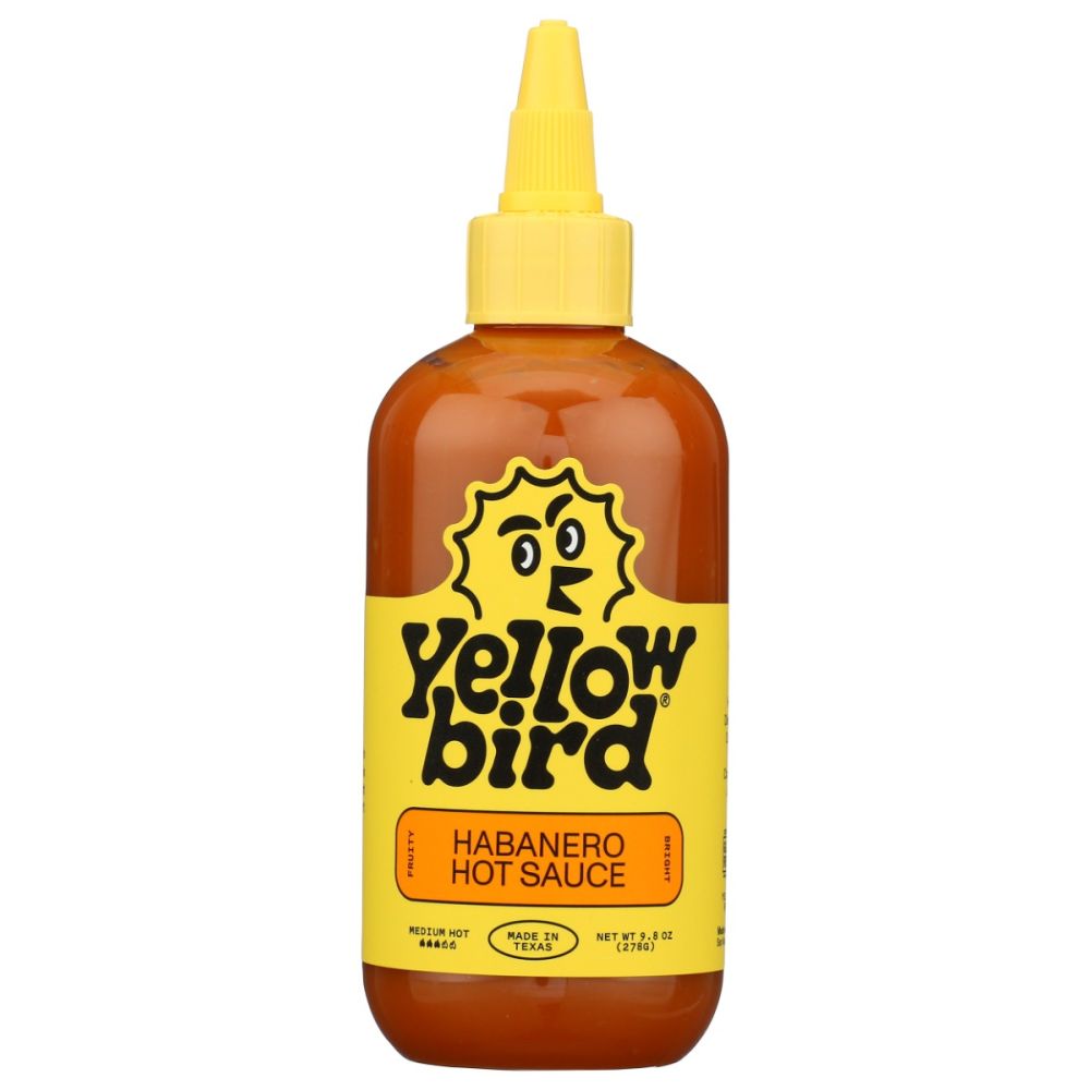 YELLOWBIRD SAUCE: Habanero Chili Sauce, 9.8 oz