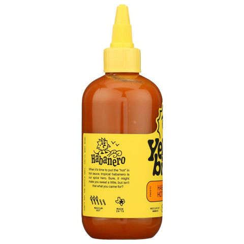 YELLOWBIRD SAUCE: Habanero Chili Sauce, 9.8 oz