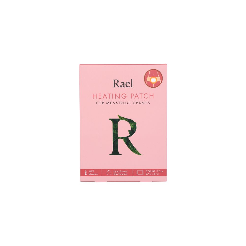 RAEL: Patch Heating Menstrual, 3 ea