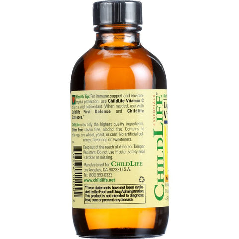CHILDLIFE ESSENTIALS: Liquid Vitamin C Orange Flavor, 4 oz
