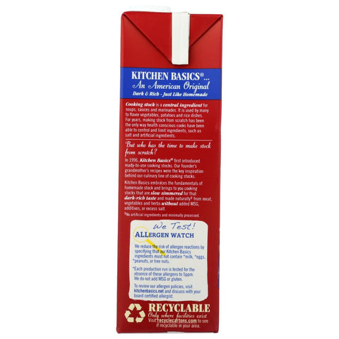 KITCHEN BASICS: Original Beef Stock for Cooking, 32 oz