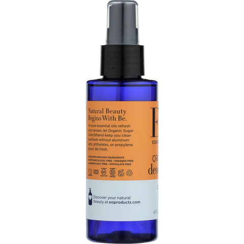 EO PRODUCTS: Organic Deodorant Spray Citrus, 4 Oz