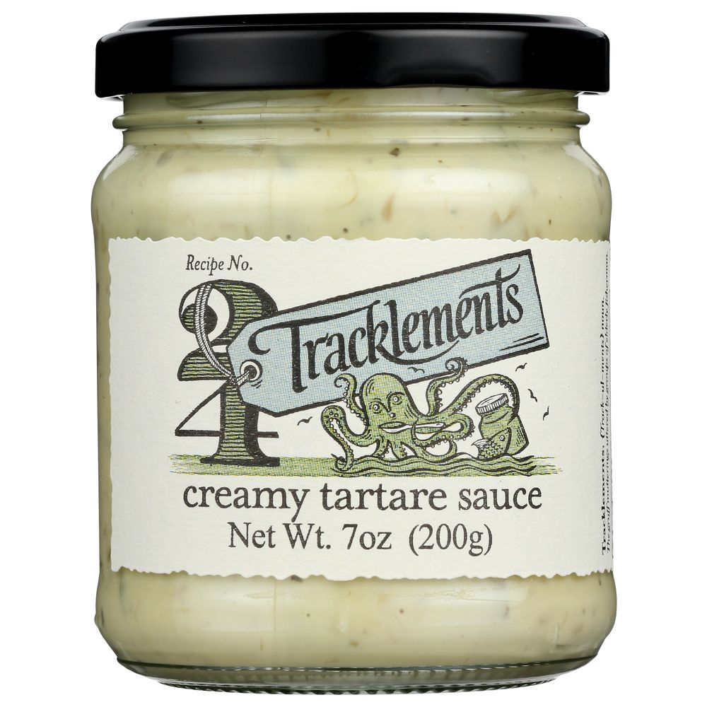 TRACKLEMENTS: Creamy Tartare Sauce, 7 oz