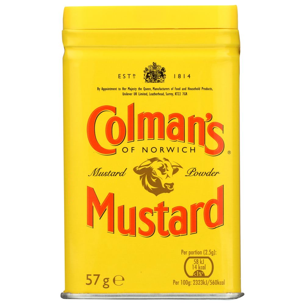 COLMANS: Mustard Double Superfine Powder, 2 oz