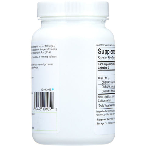 MANITOBA HARVEST: Hemp Oil 1,000 Mg, 60 Softgel Capsules