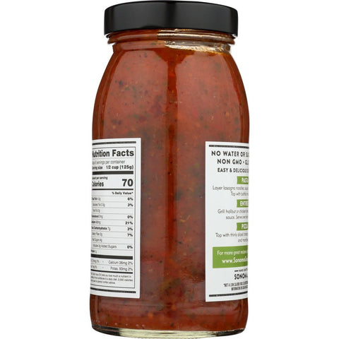 SONOMA GOURMET: Sauce Pasta Roasted Veggies, 25 oz