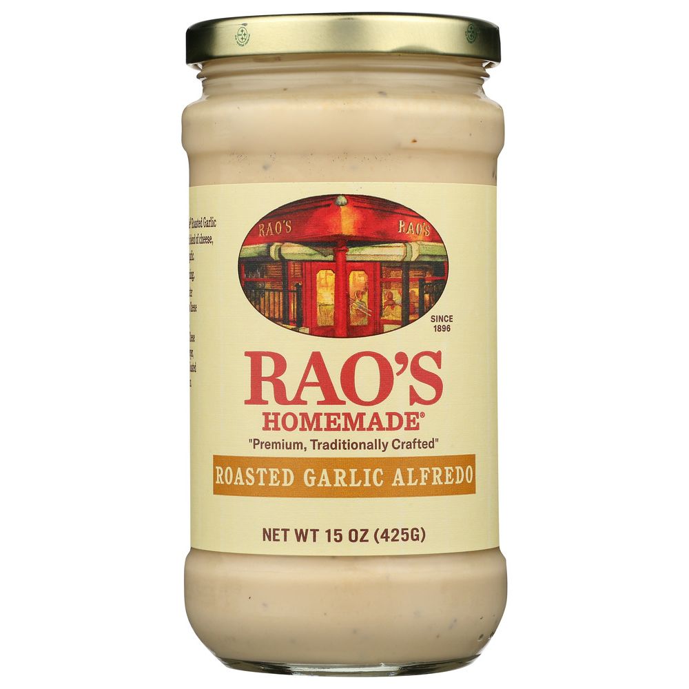 RAOS: Roasted Garlic Alfredo Sauce, 15 oz