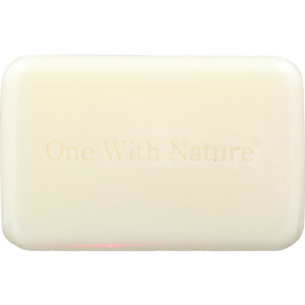 ONE WITH NATURE: Dead Sea Mineral Bar Soap Goat’s Milk, 4 oz