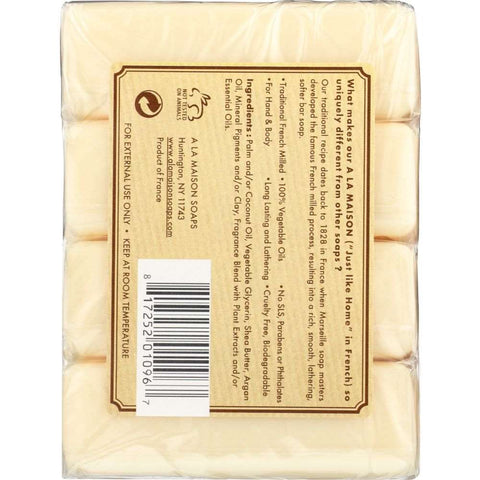 A LA MAISON: Sweet Almond Bar Soap Value Pack, 14 oz