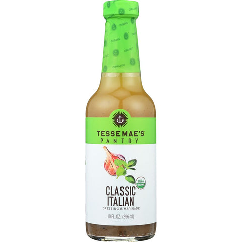 TESSEMAES: Organic Pantry Classic Italian Dressing, 10 oz