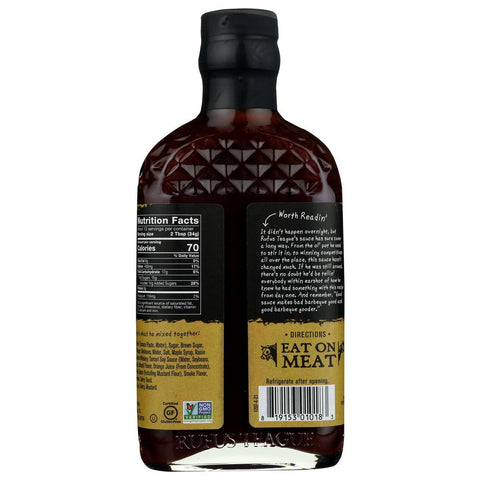 RUFUS TEAGUE: Whiskey Maple Bbq Sauce, 16 oz