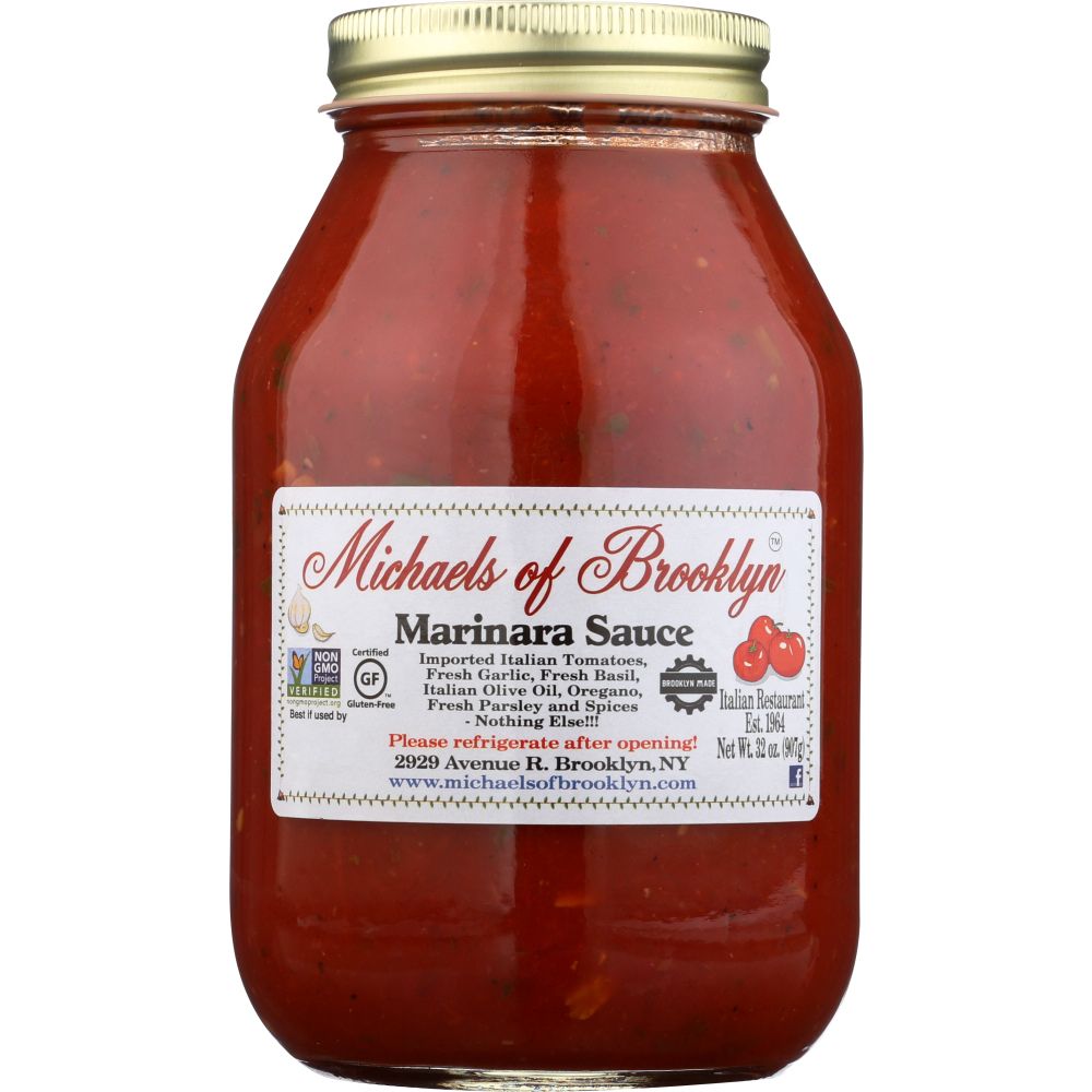 MICHAELS OF BROOKLYN: Marinara Sauce, 32 oz