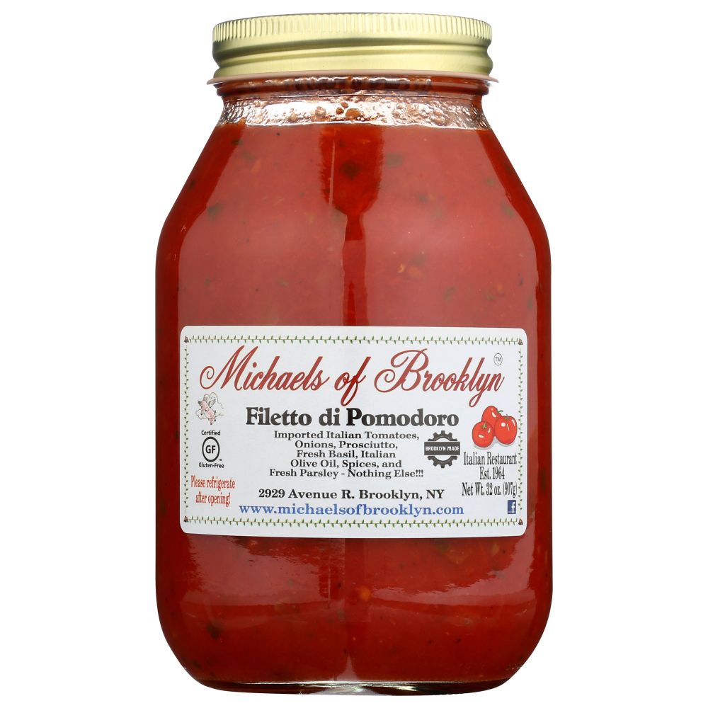 MICHAELS OF BROOKLYN: Filetto di Pomodoro Sauce, 32 oz