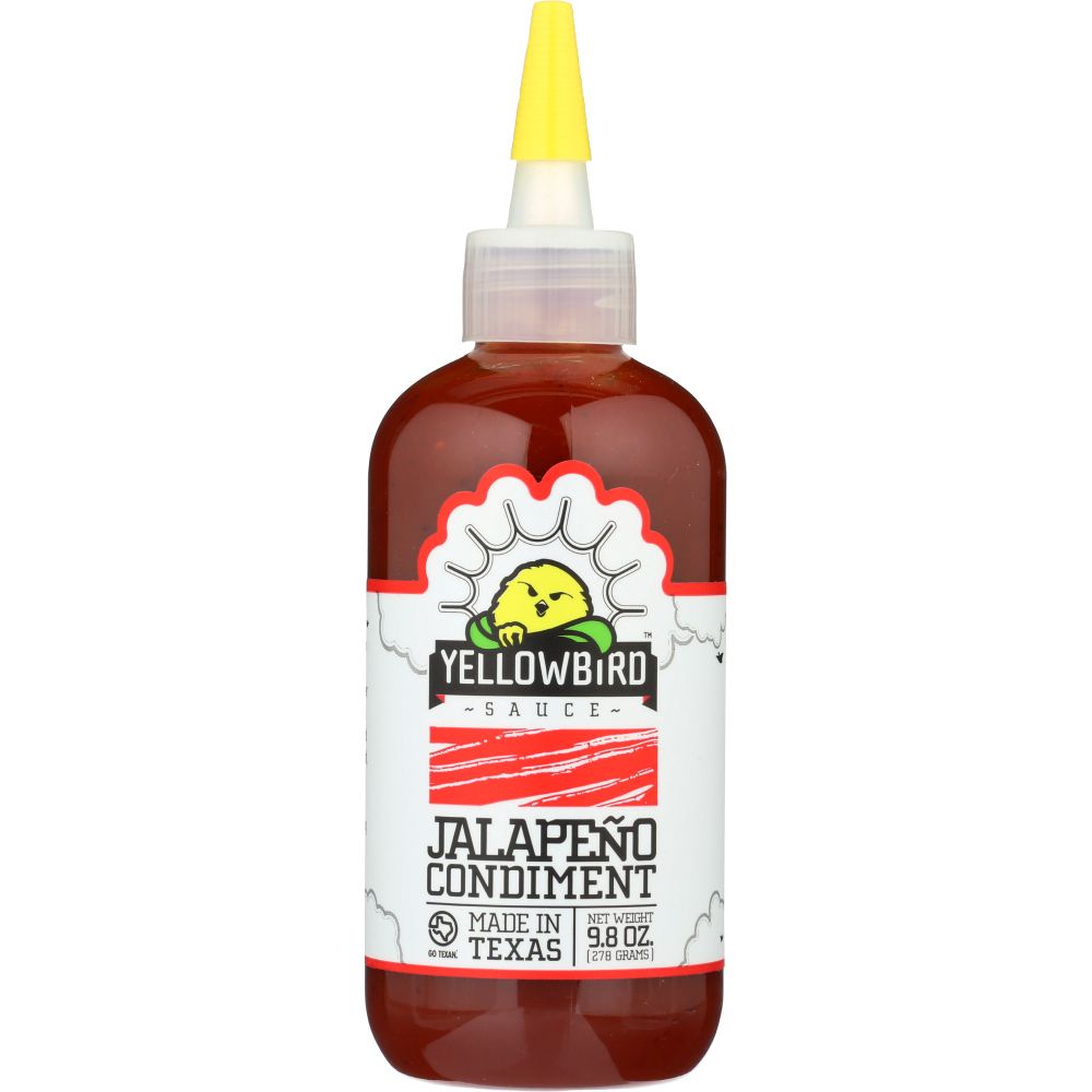 YELLOWBIRD SAUCE: Jalapeno Chili Sauce, 9.8 oz