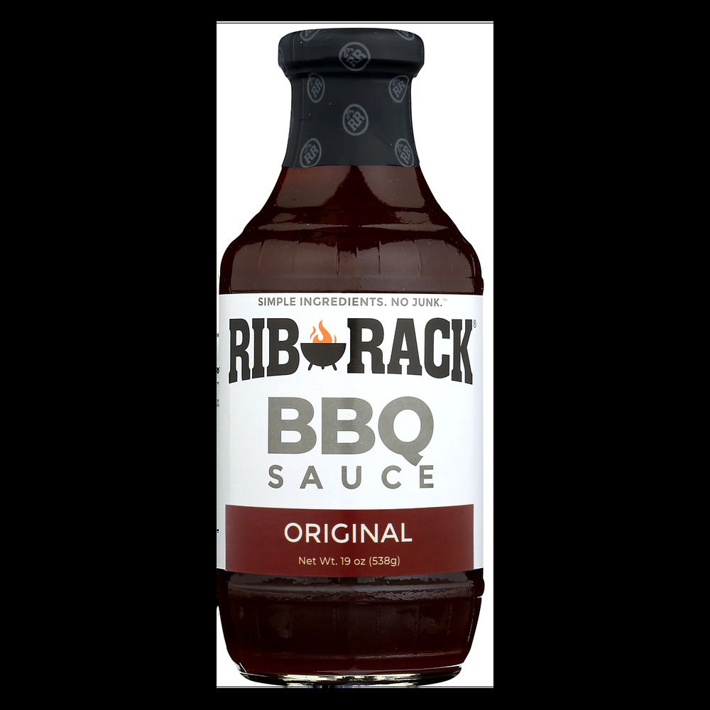 RIB RACK: Original BBQ Sauce, 19 oz