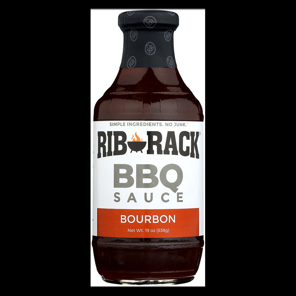 RIB RACK: Southern Bourbon BBQ Sauce, 19 oz