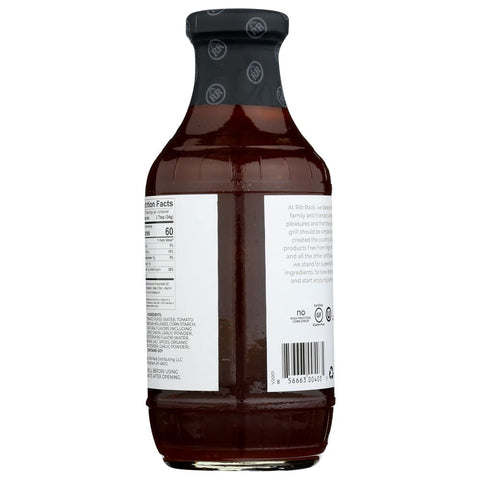 RIB RACK: Southern Bourbon BBQ Sauce, 19 oz