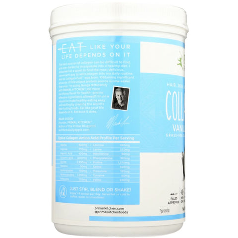 PRIMAL KITCHEN: Collagen Fuel Vanilla Coconut, 13.1 oz