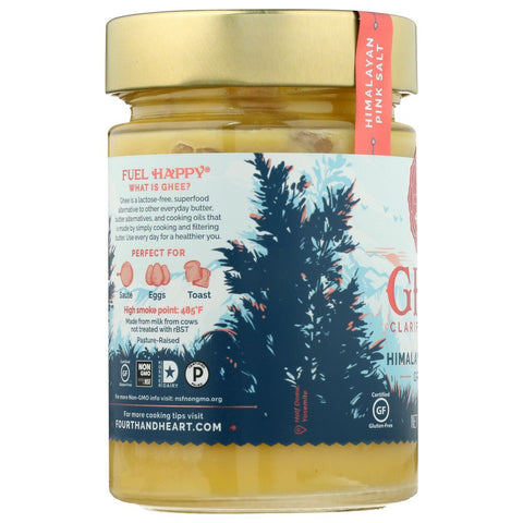 4TH & HEART: Butter Himalayan Salt Ghee, 9 oz
