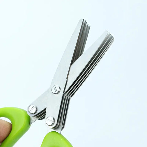 Herb Scissors - Kitchen Gadget for Cutting Fresh Herbs
