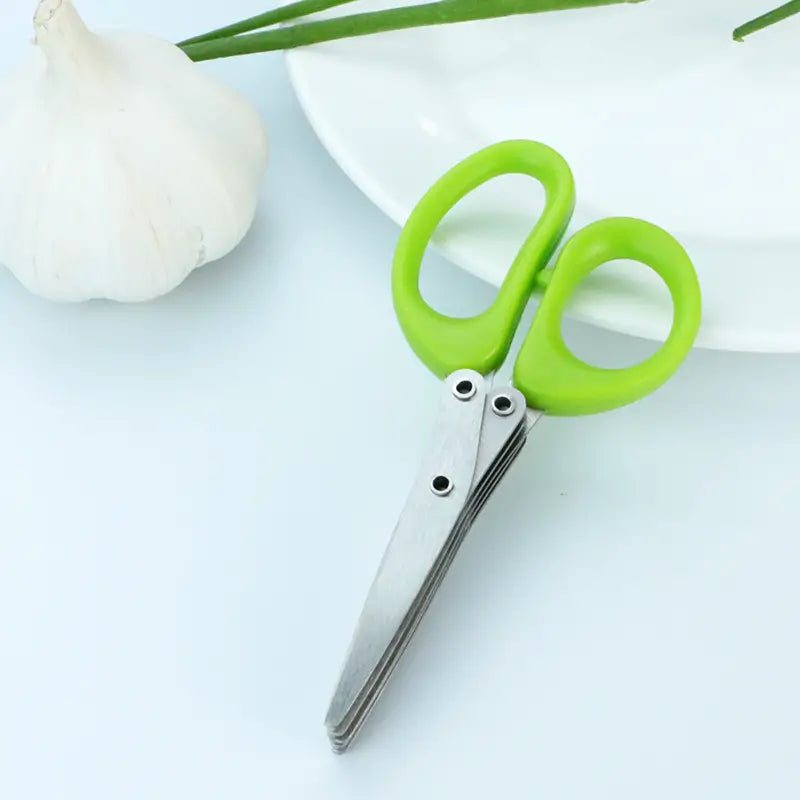 Herb Scissors - Kitchen Gadget for Cutting Fresh Herbs