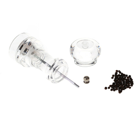 Pepper Grinder Mills Acrylic Manual Salt Spices