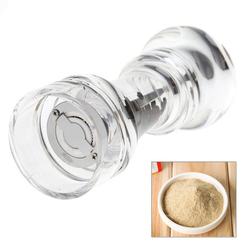 Pepper Grinder Mills Acrylic Manual Salt Spices