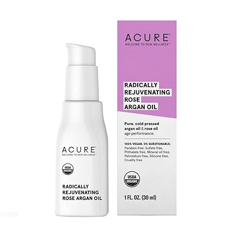ACURE: Organic Radically Rejuvenating Rose Argan Oil, 1 fl oz