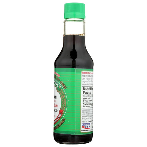 KIKKOMAN: Less Sodium Soy Sauce, 10 oz