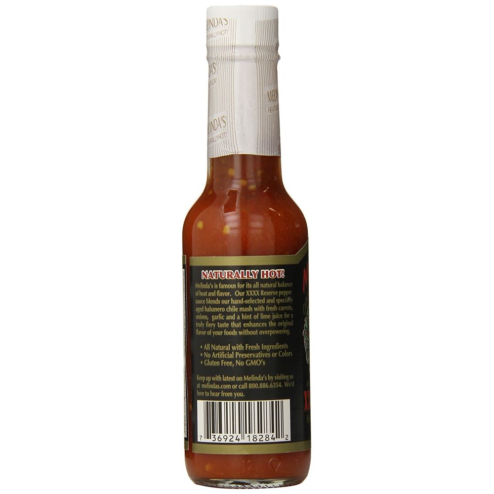 MELINDAS: Sauce Hot Xxxxtra Reserve, 5 oz