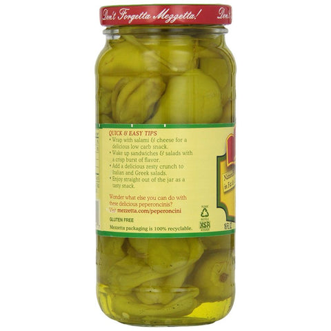 MEZZETTA: Golden Greek Peperoncini, 16 oz