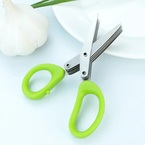 Herb Scissors - Kitchen Gadget for Cutting Fresh Herbs