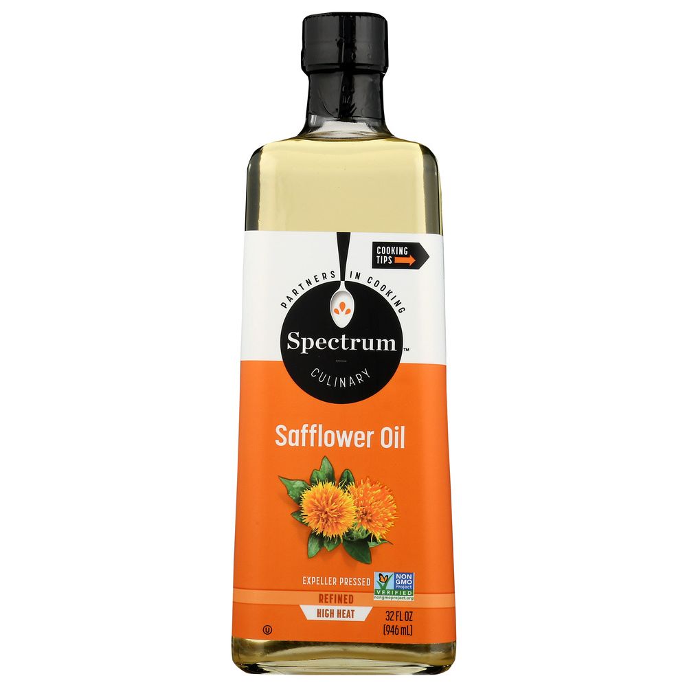 SPECTRUM NATURALS: High Oleic Refined Safflower, 32 oz